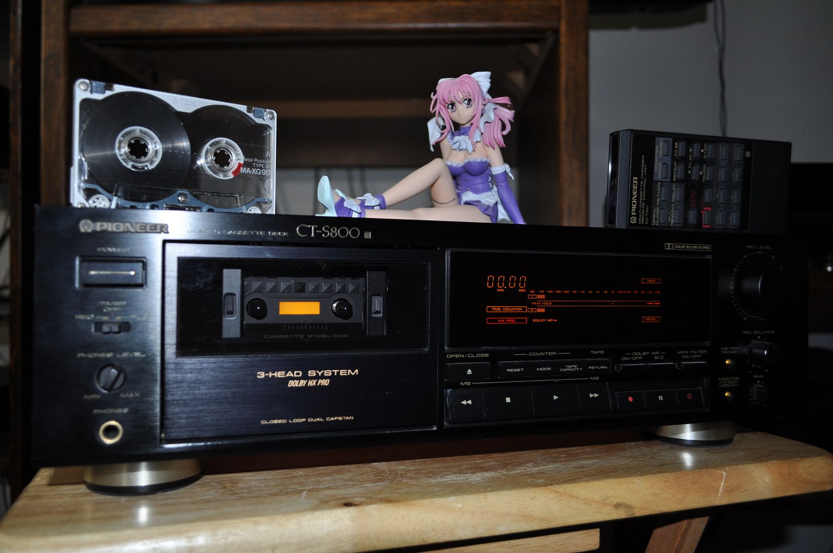 PIONEER CTS800 3HEAD LASER AMORPHOUS CASSETTE DECK (1988/1989